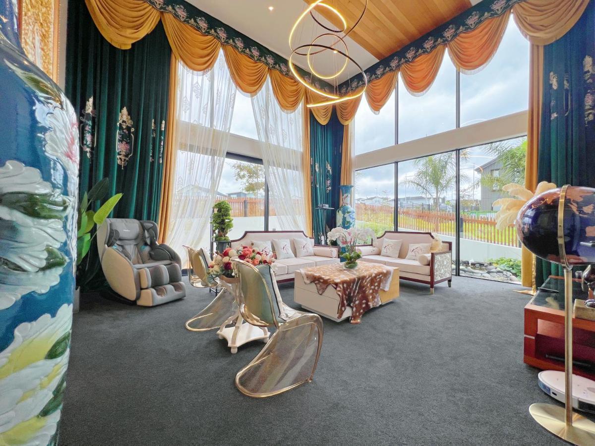 Elegant Beach House In Long Bay Villa Auckland Bagian luar foto